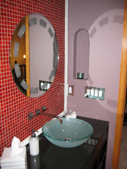 A client&#39;s updated bathroom